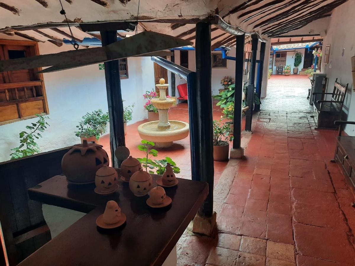 Hotel Casa Del Marquez De Bahichala Barichara Exterior foto