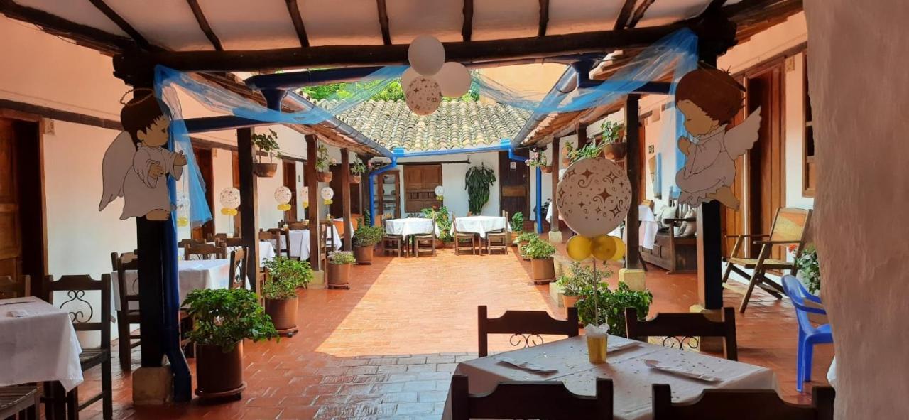 Hotel Casa Del Marquez De Bahichala Barichara Exterior foto