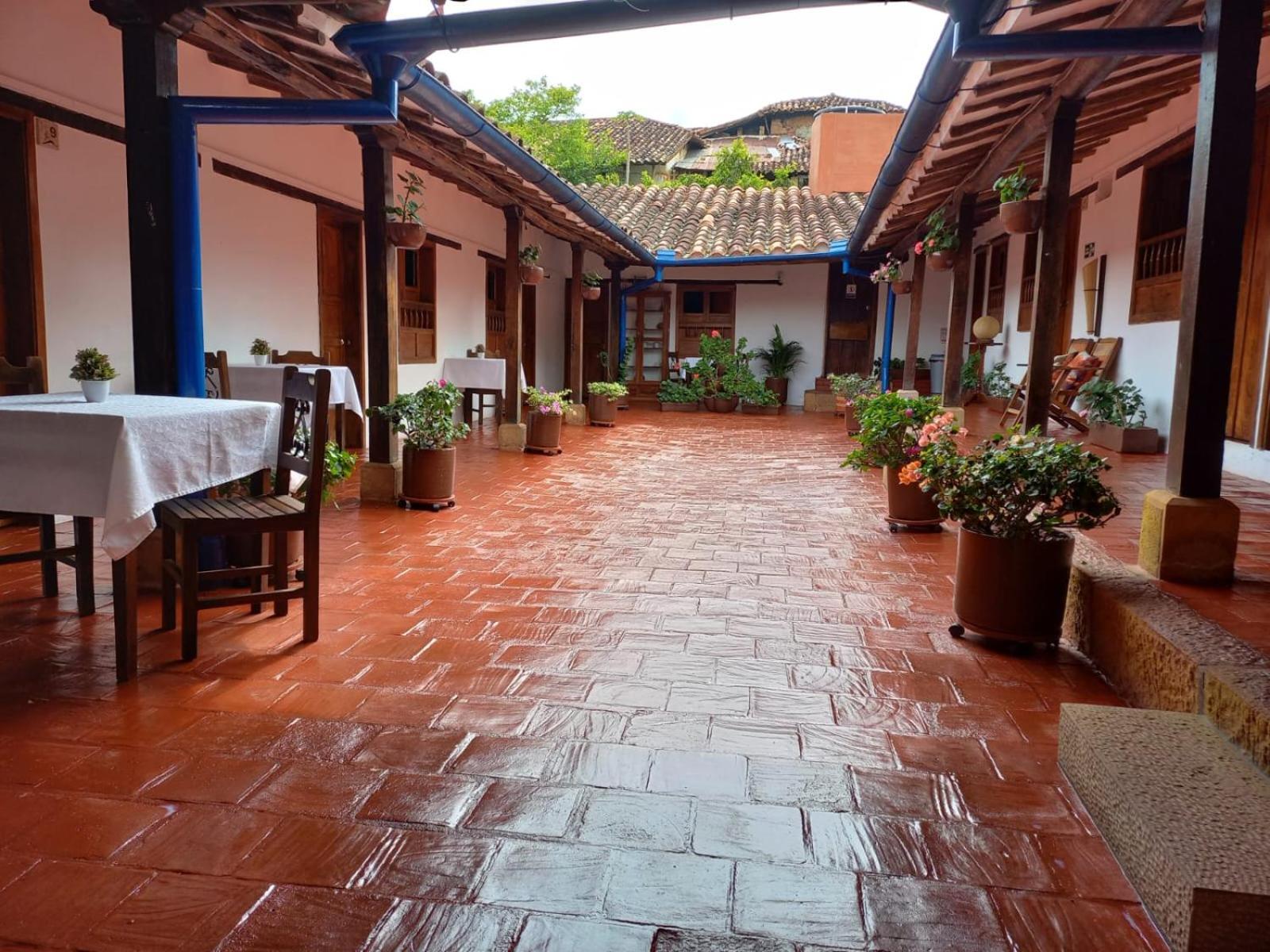 Hotel Casa Del Marquez De Bahichala Barichara Exterior foto