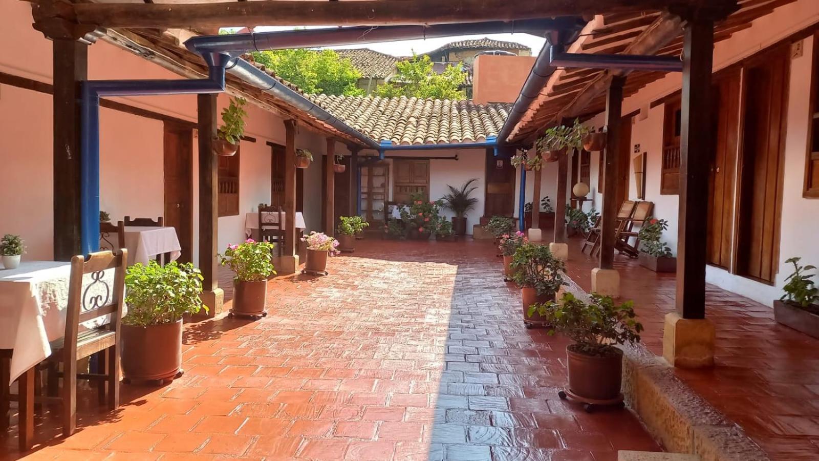 Hotel Casa Del Marquez De Bahichala Barichara Exterior foto