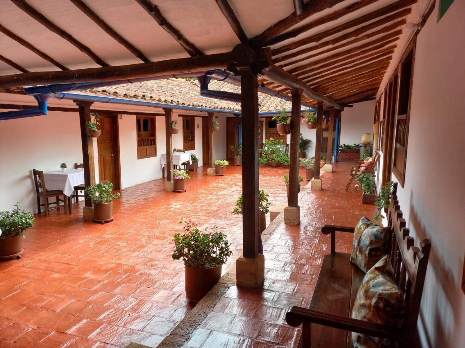 Hotel Casa Del Marquez De Bahichala Barichara Exterior foto