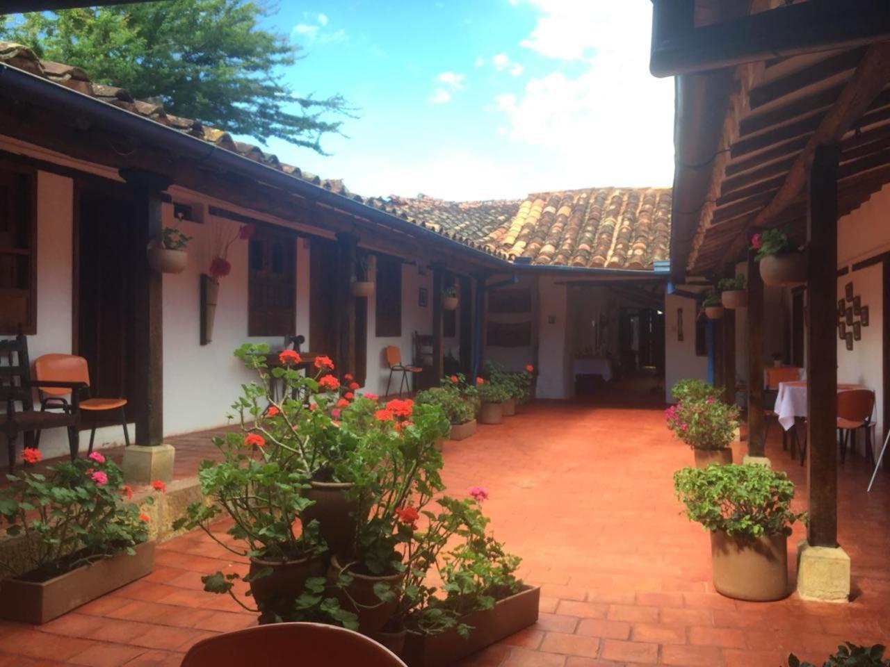 Hotel Casa Del Marquez De Bahichala Barichara Exterior foto